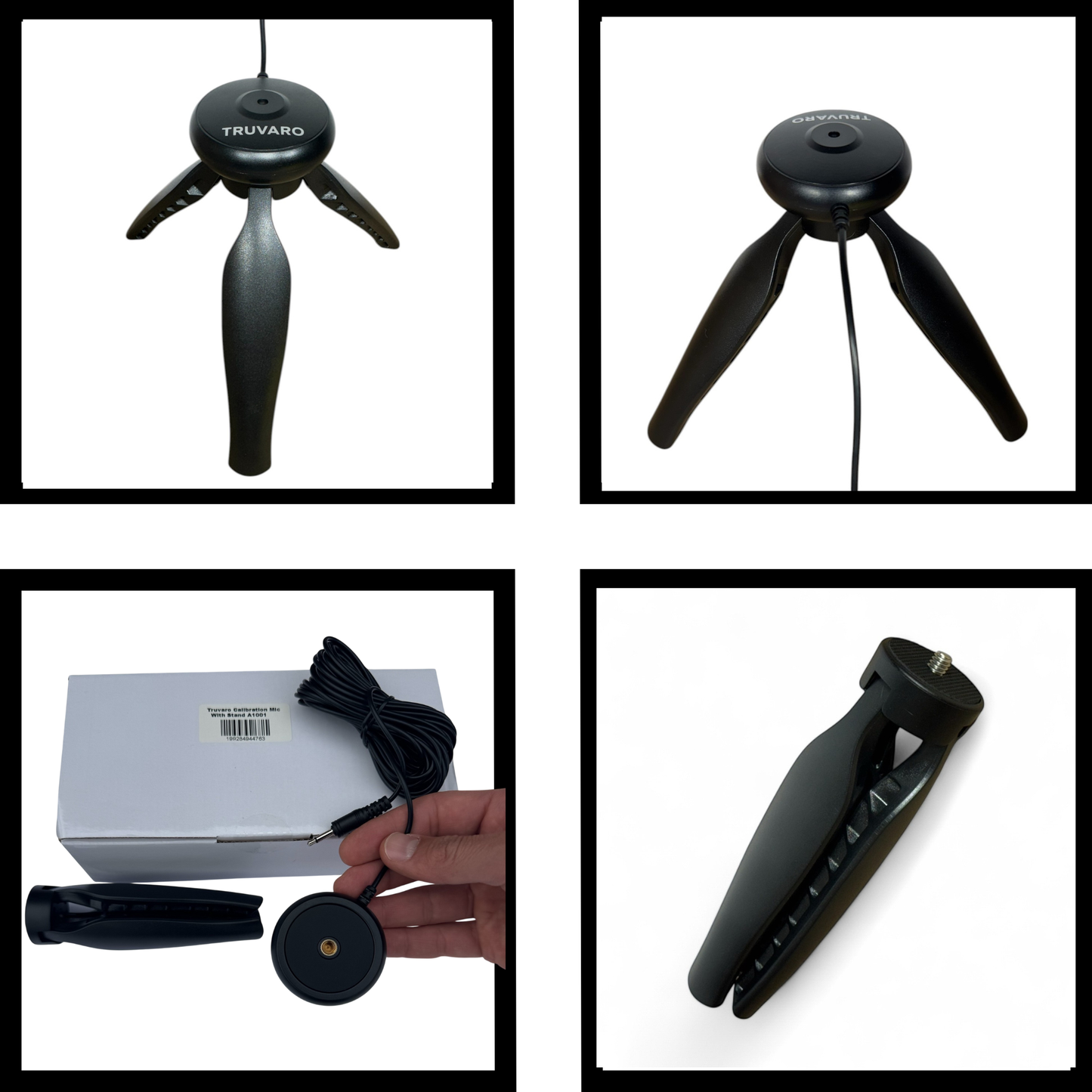 Truvaro™ Professional Calibration Microphone with Adjustable Stand for Onkyo, Denon, Yamaha & Pioneer Receivers